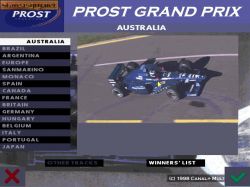 Screen - Prost Grand Prix 1998