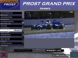 Screen - Prost Grand Prix 1998