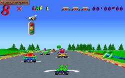 Obrazek z gry Skunny Kart