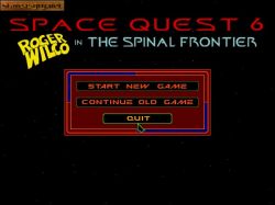 Obrazek z gry Space Quest 6: Roger Wilco in the Spinal Frontier