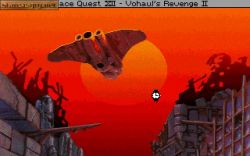 Screen gry Space Quest IV: Roger Wilco and the Time Rippers: 