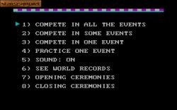 Obrazek z gry Summer Games II