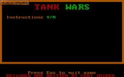 Tank Wars:  