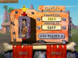 Obrazek z gry The Flintstones: Bedrock Bowling