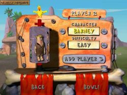 Obrazek z gry The Flintstones: Bedrock Bowling