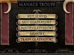 Screen gry The Gladiators of Rome: 