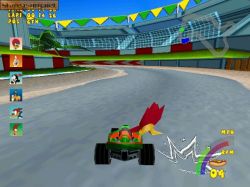 Obrazek z gry Woody Woodpecker Racing