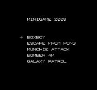 Mini Game 2003