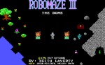 RoboMaze III: The Dome