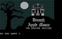 Beneath Apple Manor