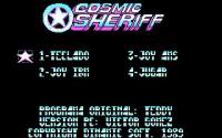 Cosmic Sheriff