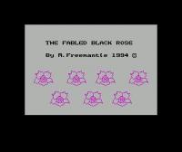 Fabled Black Rose
